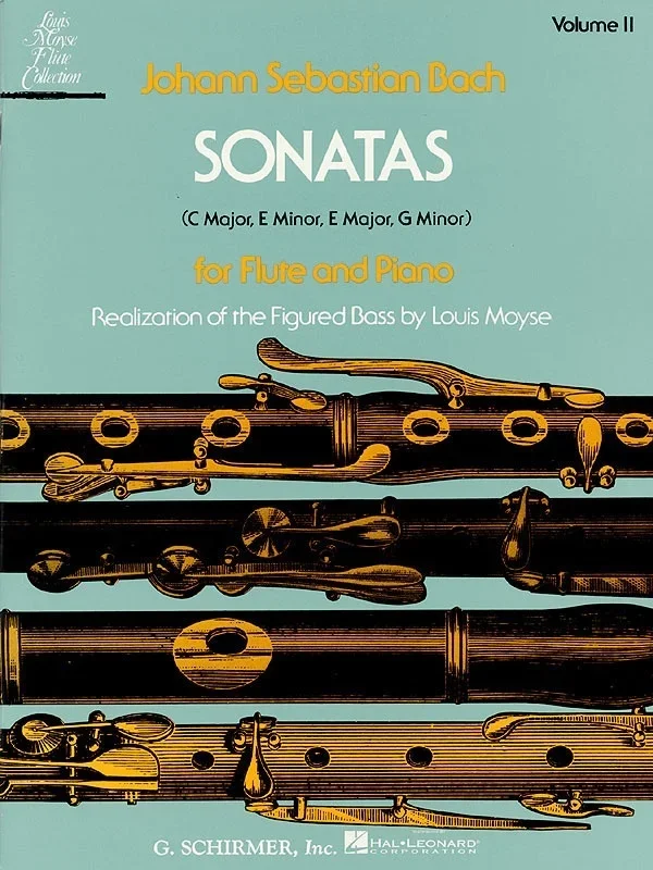 Bach – Sonatas Vol 2 Flute/Piano Nos 4-7 (Softcover Book)