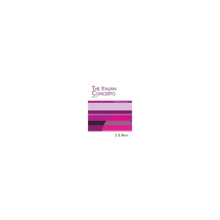 Bach – The Italian Concerto
