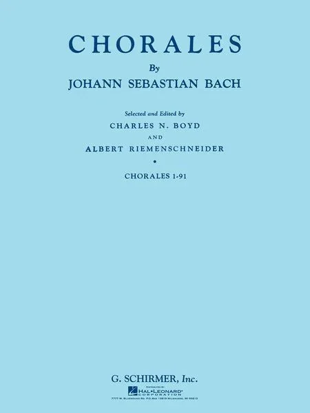 Bach: Chorales – Volume 1