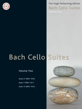 Bach J. S. : 6 Cello Suites Bwv1007-1009: Vol.2 Book & CD (Mayhew)
