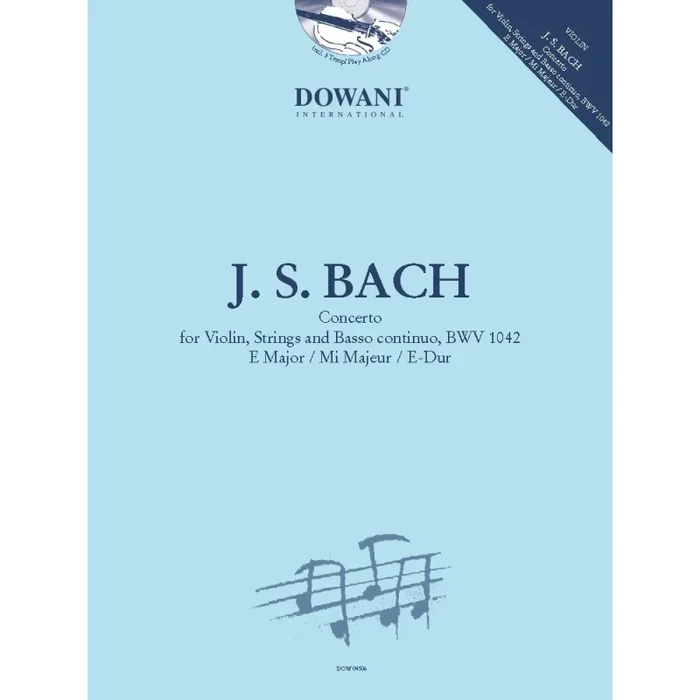 Bach, J.S – Concerto for Violin, Strings and BC, BWV 1042