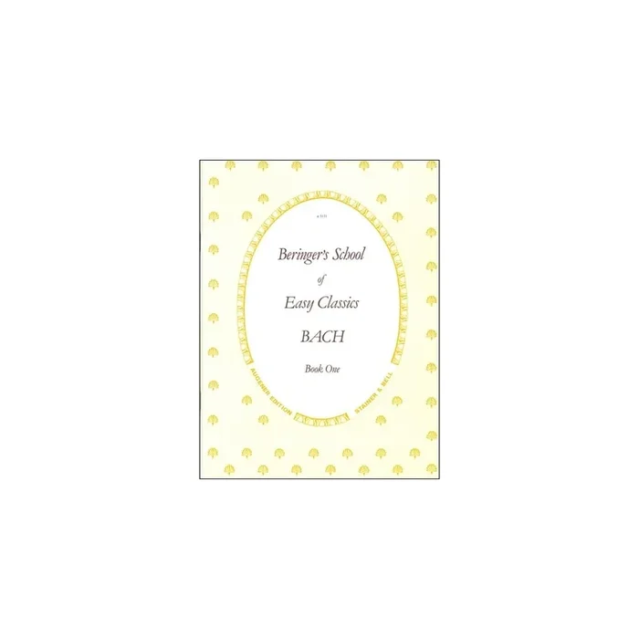 Bach, J S – Easy Pieces. Book 1