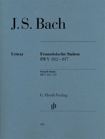 Bach J. S. : French Suites (6) Bwv812-Bwv817: Piano (Henle)