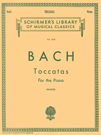 Bach J. S. : Toccatas: Solo Piano (Schirmer)