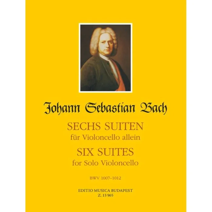 Bach, Johann Sebastian – Six Suites BWV 1007-1012