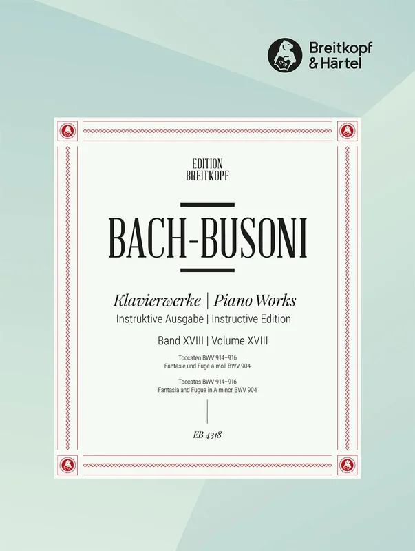 Bach: Toccatas, BWV 914-916; Fantasy and Fugue, BWV 904