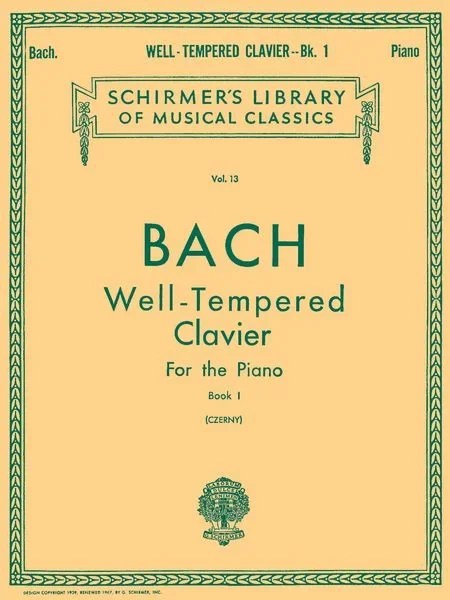 Bach: Well Tempered Clavier – Book 1 (BWV 846-869)