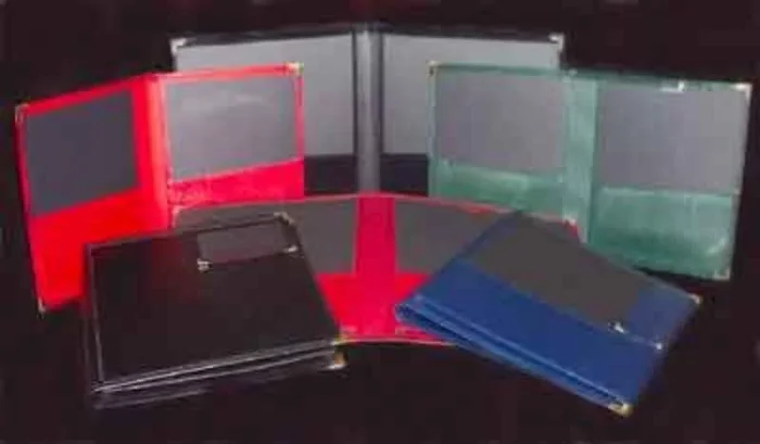 Band Folder 12X14 Window And Pencil Pocket Maroon (Folder) Book