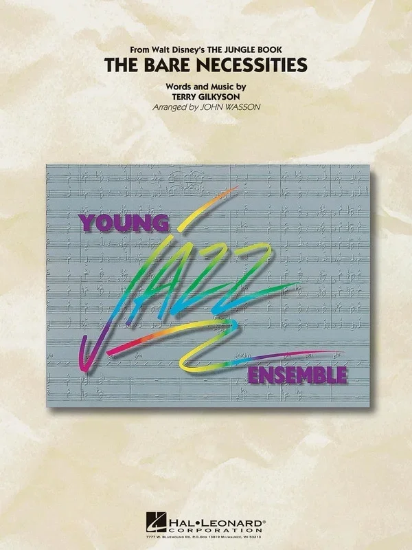 Bare Necessities Junior Ensemble 3 Score/Parts