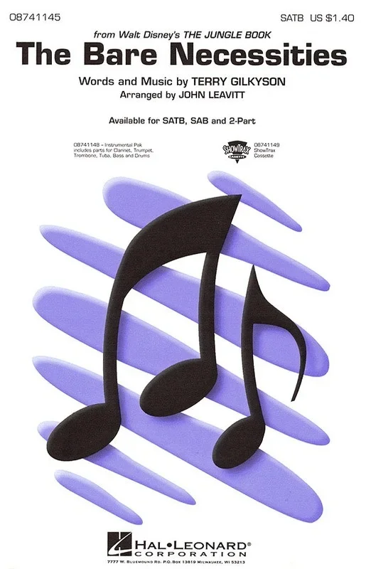 Bare Necessities SATB (Octavo)