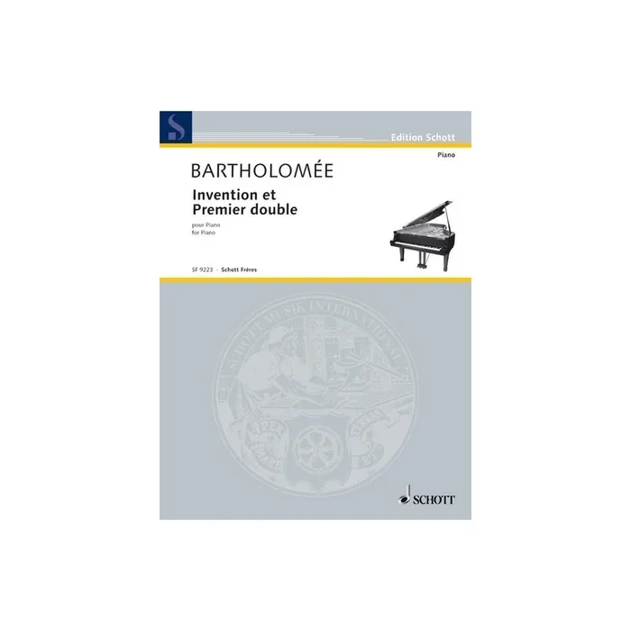 Bartholomée, Pierre – Invention et Premier double