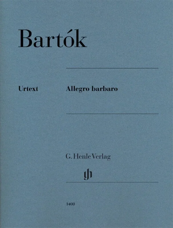 Bartok – Allegro Barbaro Piano (Softcover Book)