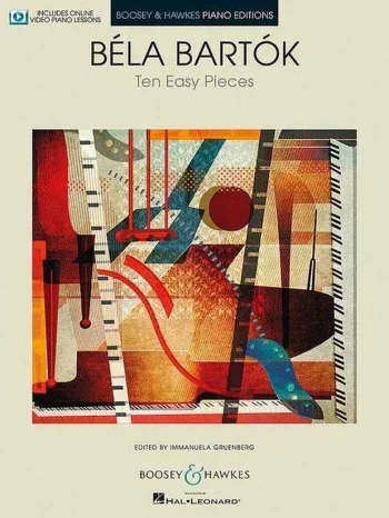 Bartok : Ten Easy Pieces Piano Solo (Boosey & Hawkes)