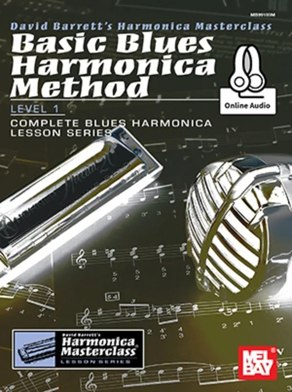 Basic Blues Harmonica Method Level 1 Book/Oa (Softcover Book/Online Audio) Book