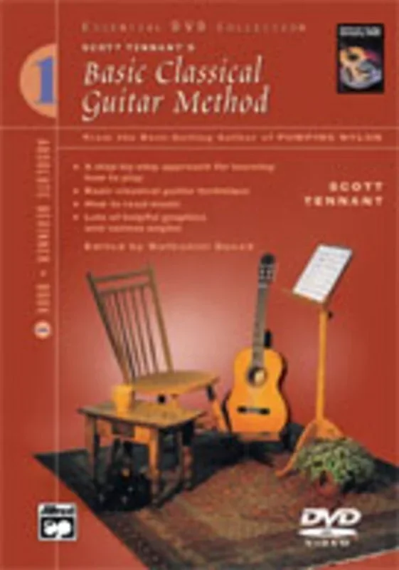 Basic Classical Guitar Method Book 1 DVD Book