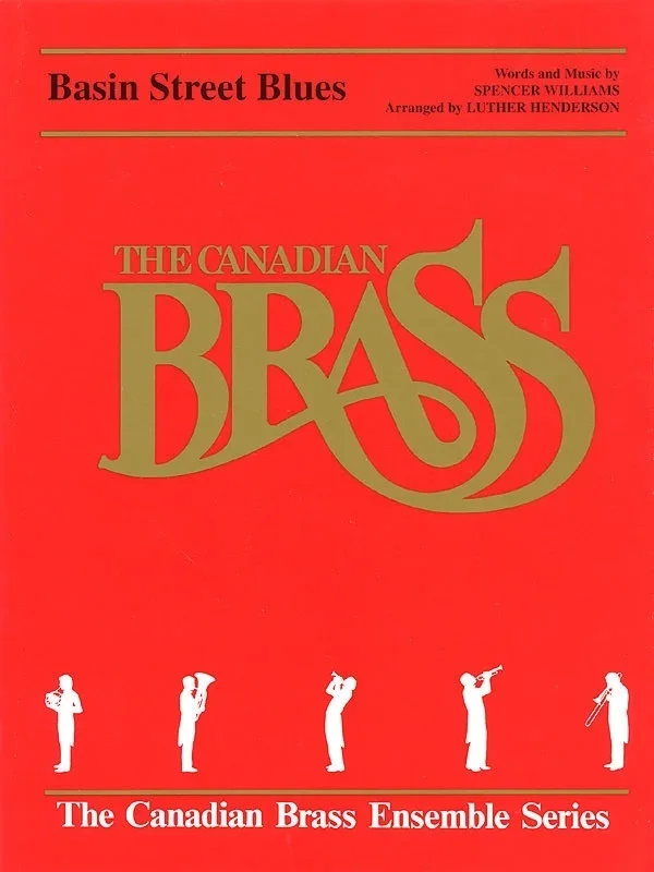 Basin Street Blues Canadian Brass Quintet (Music Score/Parts)