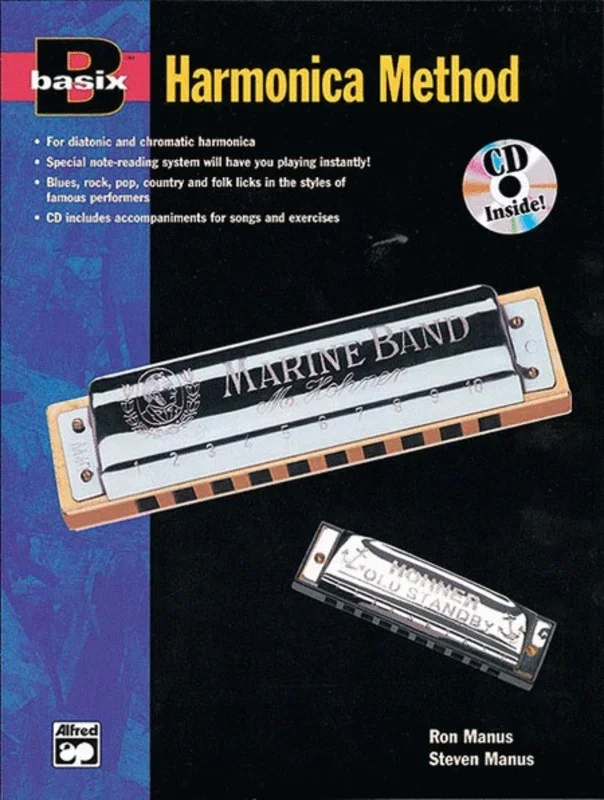 Basix Harmonica Method Book ECD
