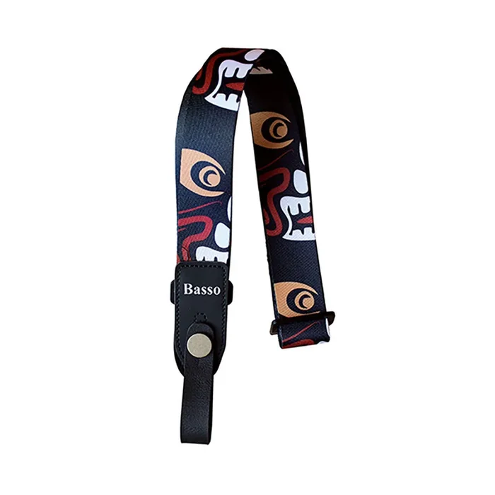 Basso Ukulele Strap Pele UK-05 Polyester 4cm Wide Adjustable 100-140cm Length