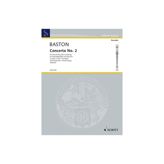 Baston, John – Concerto No. 2 C major