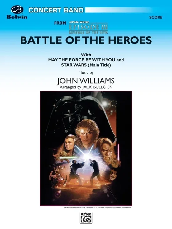 Battle Of The Heroes Concert Band Gr 1 Conductor Score