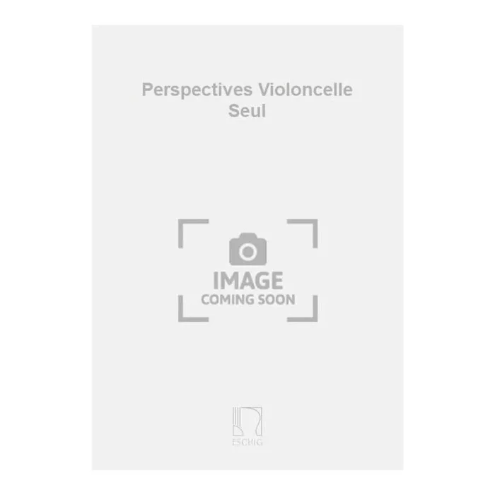 Bayer, Francis – Perspectives Violoncelle Seul