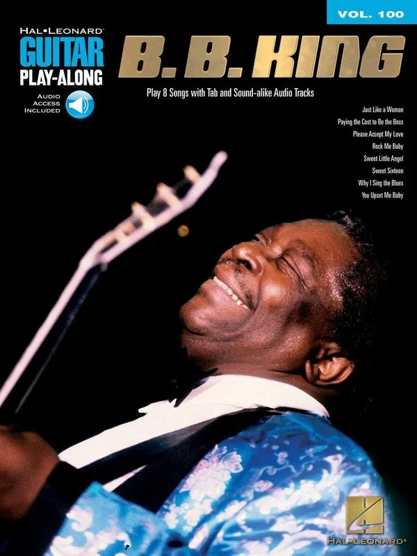 Bb King Guitar Play Along Book/CD V100 (Softcover Book/CD)