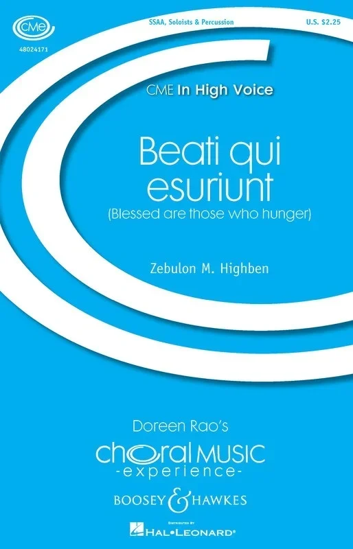 Beati Qui Esuriunt SSAA (Octavo)