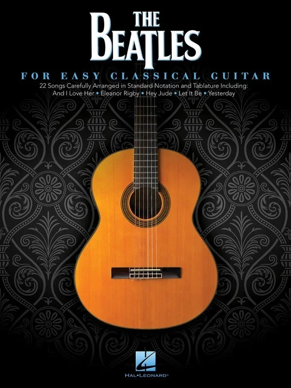 Beatles For Easy Classical Guitar TAB (Softcover Book)