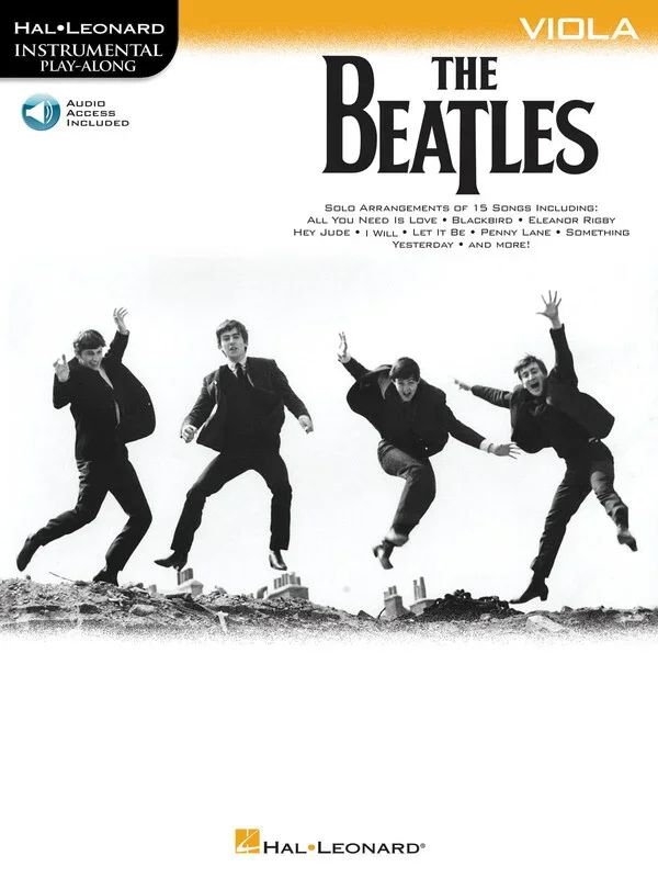 Beatles Instrumental Playalong Viola Book/Online Audio (Softcover Book/Online Audio)