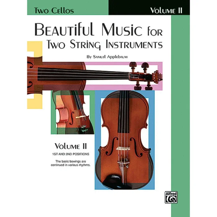 Beautiful Music For Two String Instruments Book 2 (Two Cellos)