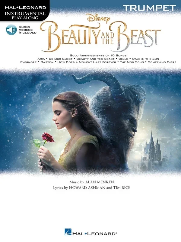 Beauty And The Beast For Trumpet Book/Online Audio