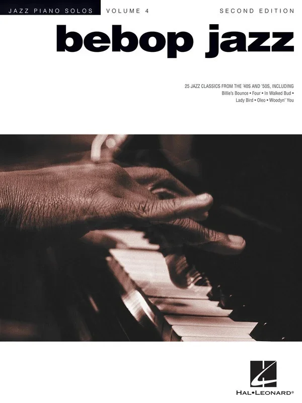 Bebop Jazz Jazz Piano Solos V4 2nd Edition Jps (Softcover Book)