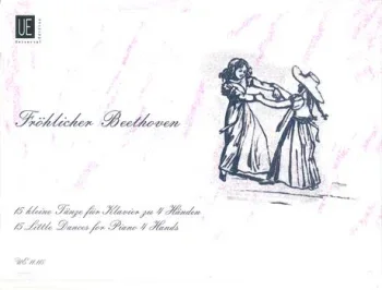 Beethoven : 15 Little Dances For Piano 4 Hands: Piano Duet