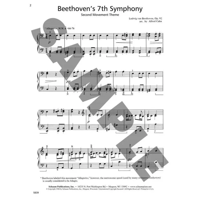 Beethoven’s 7th Symphony