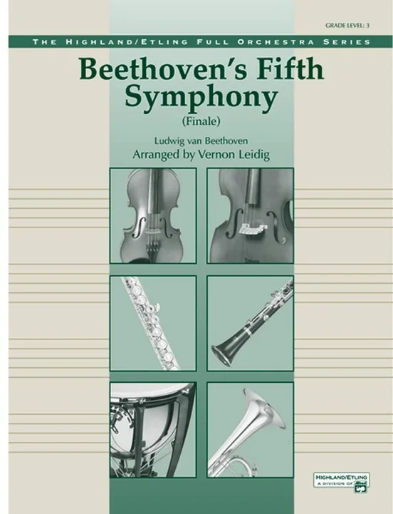 Beethoven’s Fifth Symphony Finale Full Orchestra Gr 3
