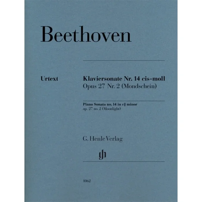 Beethoven, Ludwig van – Piano Sonata no. 14 op. 27/2