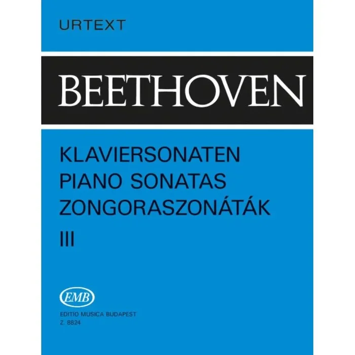 Beethoven, Ludwig van – Sonatas for piano Vol.3