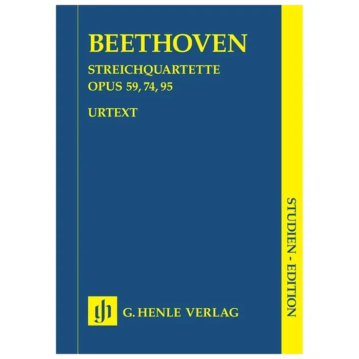 Beethoven, Ludwig van – String Quartets op. 59, 74, 95