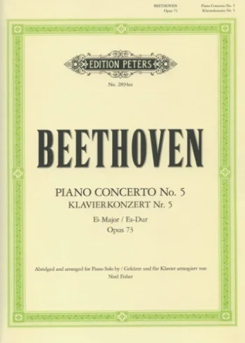 Beethoven : Piano Concerto No.5 Eb Major Op.73 Emperor (abridged)(Peters)