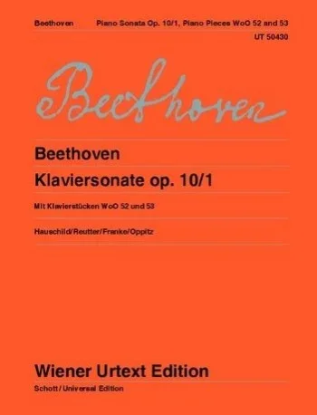 Beethoven : Piano Sonata C Minor Op.10/1: Piano (Wiener Urtext)
