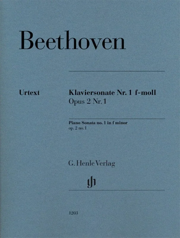 Beethoven: Piano Sonata in F Minor Op. 2 No. 1