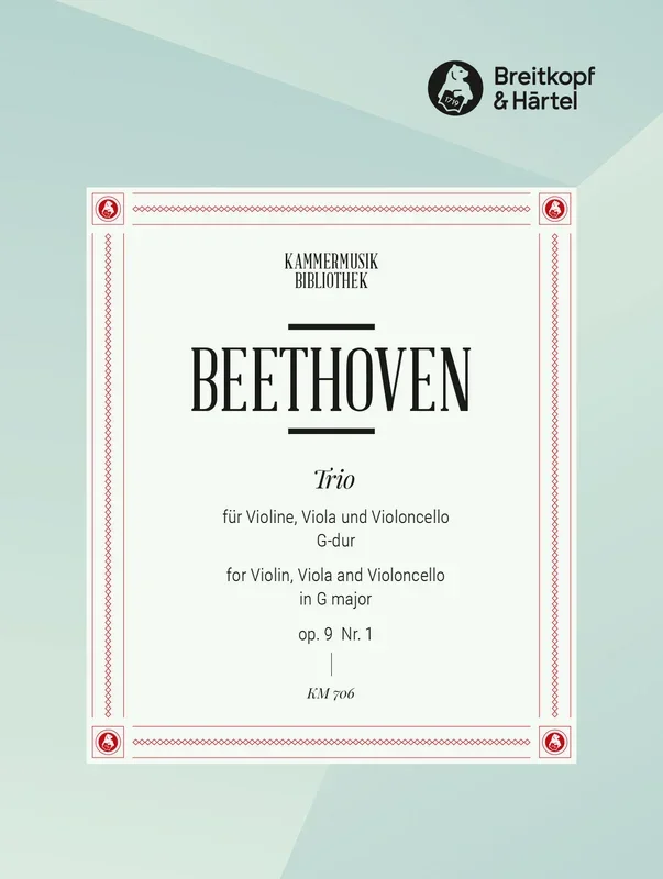 Beethoven: String Trio in G Major, Op. 9, No. 1