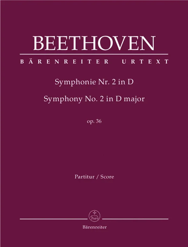 Beethoven: Symphony No 2 – Full Score