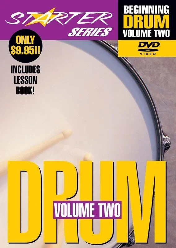 Beginning Drum Starter Series Vol 2 DVD (DVD Only)
