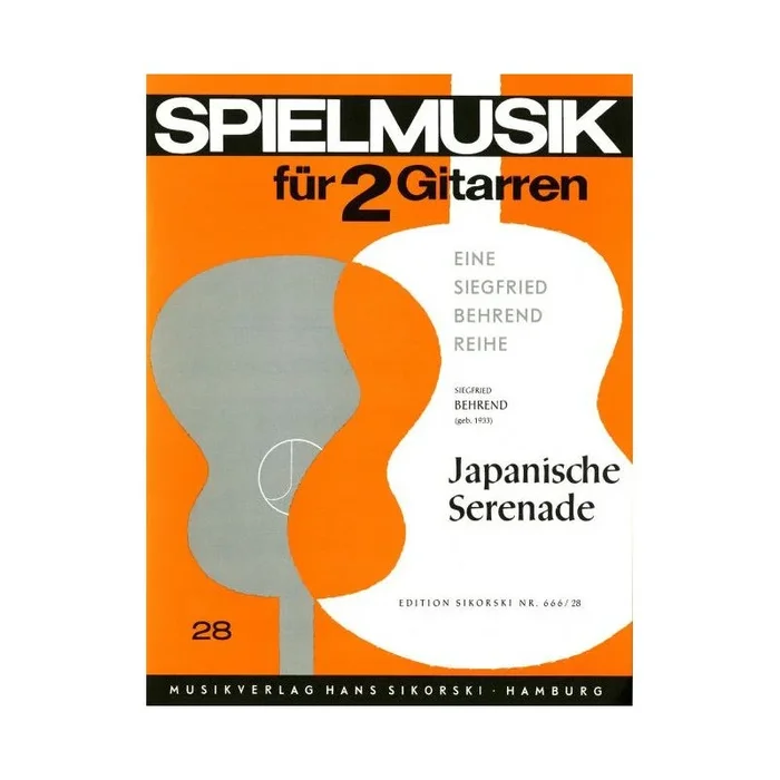 Behrend, Siegfried – Japanische Serenade