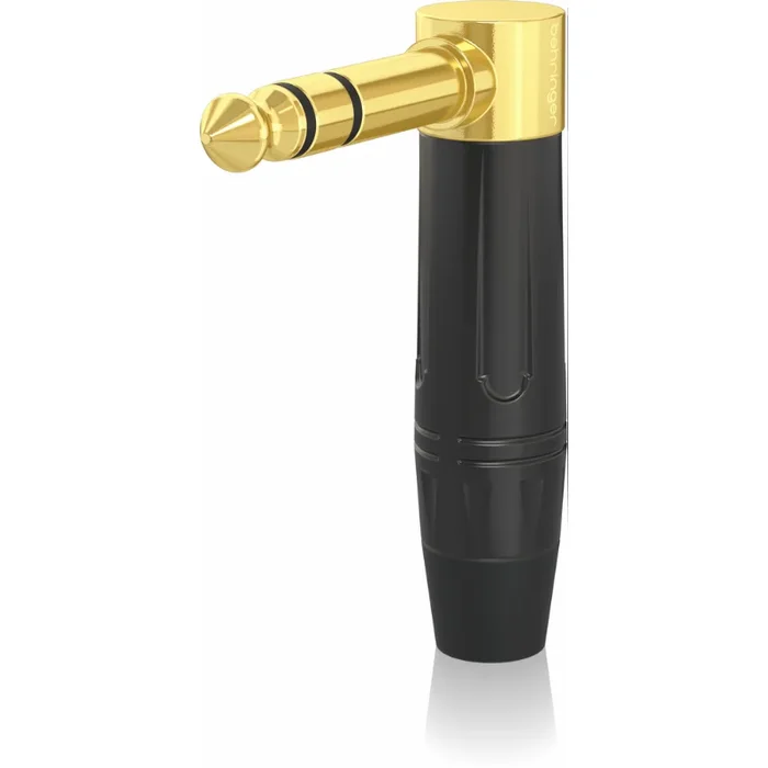 Behringer 1/4″ TRS Right Angle Male Gold Connector