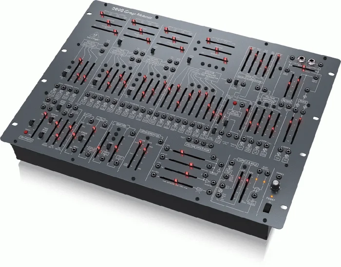 Behringer 2600 Gray Meanie Analog Synth 8U Rack-Mount Format w/ Spring Reverb