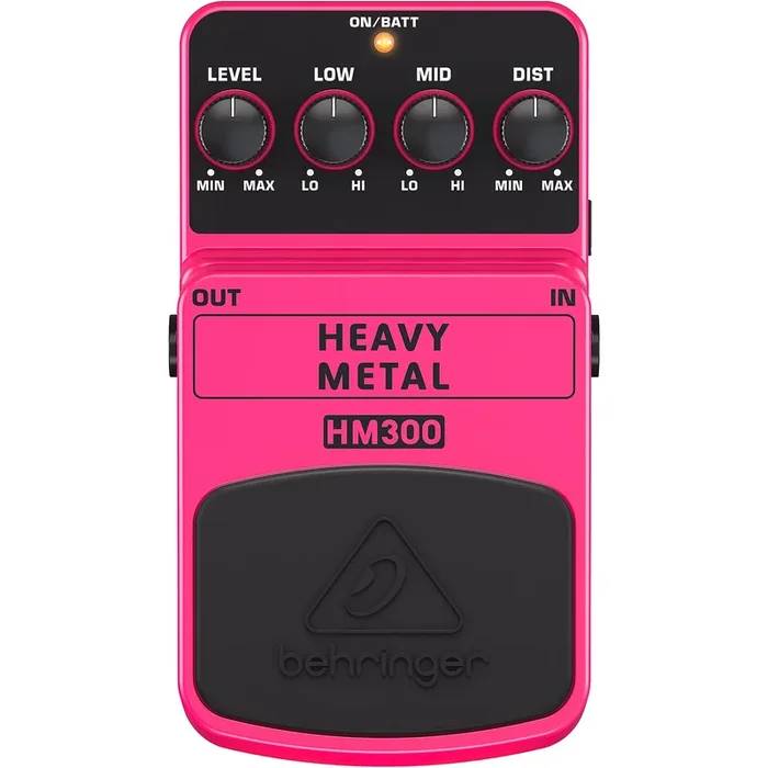 Behringer Heavy Metal HM300 Distortion Guitar Effects Pedal