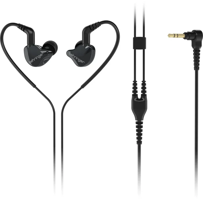 Behringer MO240-CK Pro In-Ear Studio Earphones – Black