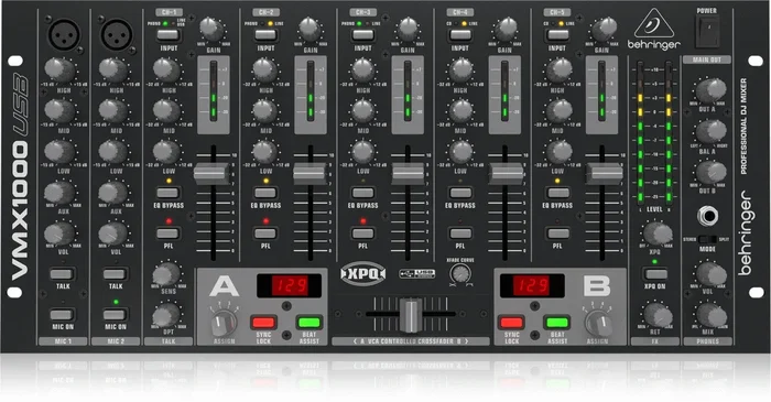 Behringer VMX1000USB Pro DJ Mixer